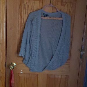 Short sleeve cardigan